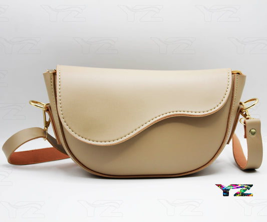 Trendy D-Shaped Shoulder Bag for Women – Mini Crossbody Purse