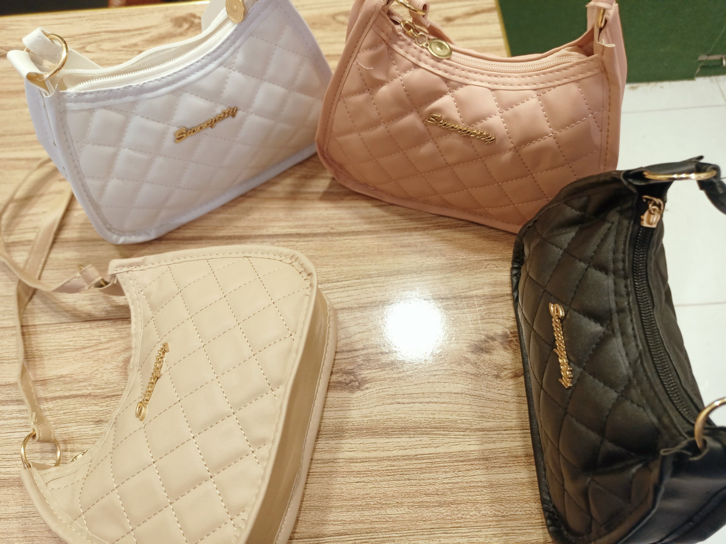 Women Soft Faux Ladies Crossbody Bag Underarm Bag Retro Handbag Fashion Design Girls Small Shoulder Bags