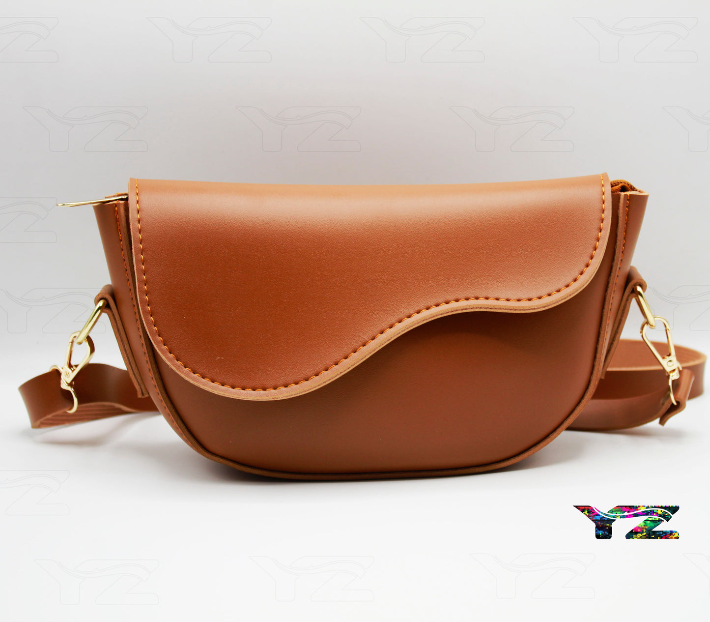 Trendy D-Shaped Shoulder Bag for Women – Mini Crossbody Purse