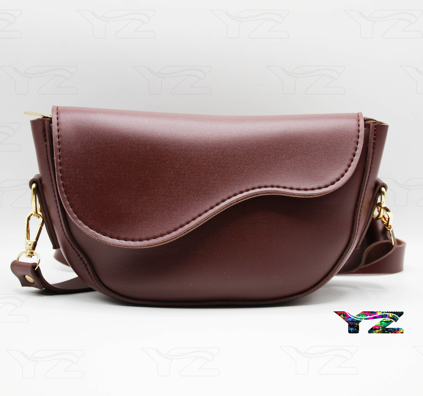 Trendy D-Shaped Shoulder Bag for Women – Mini Crossbody Purse