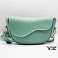 Trendy D-Shaped Shoulder Bag for Women – Mini Crossbody Purse