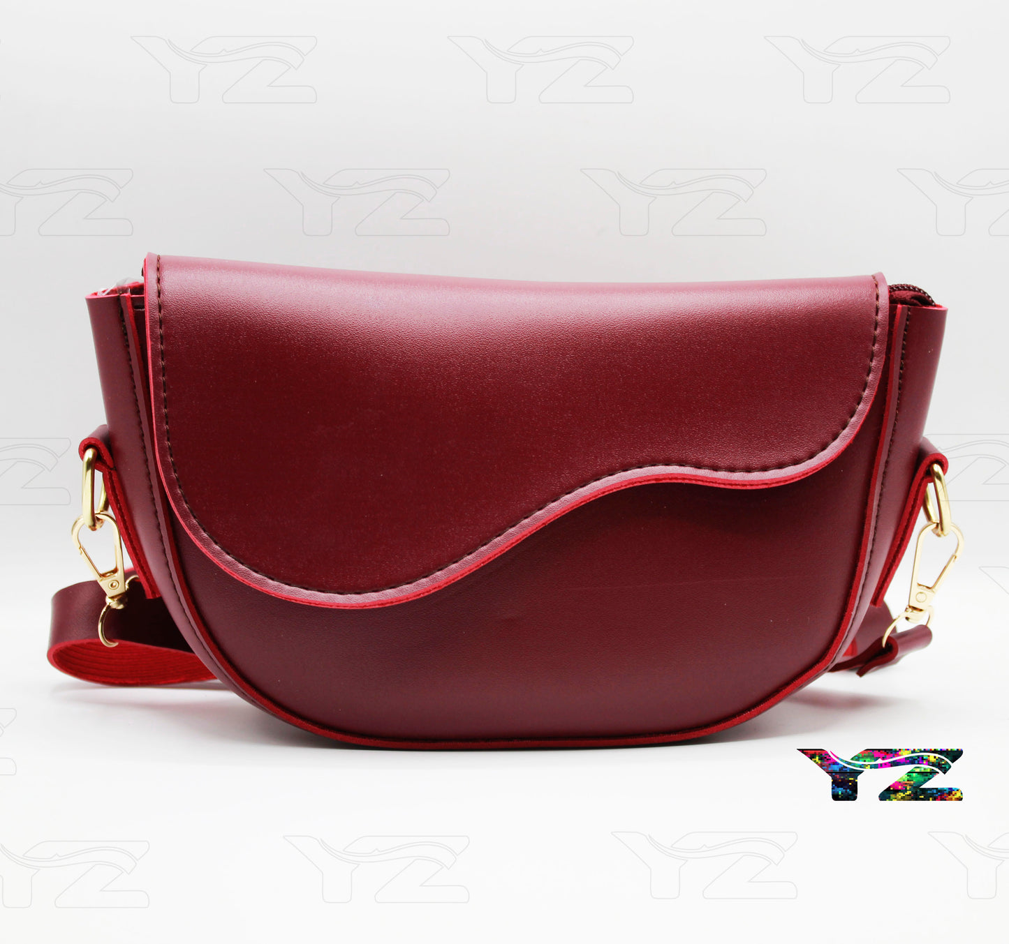 Trendy D-Shaped Shoulder Bag for Women – Mini Crossbody Purse