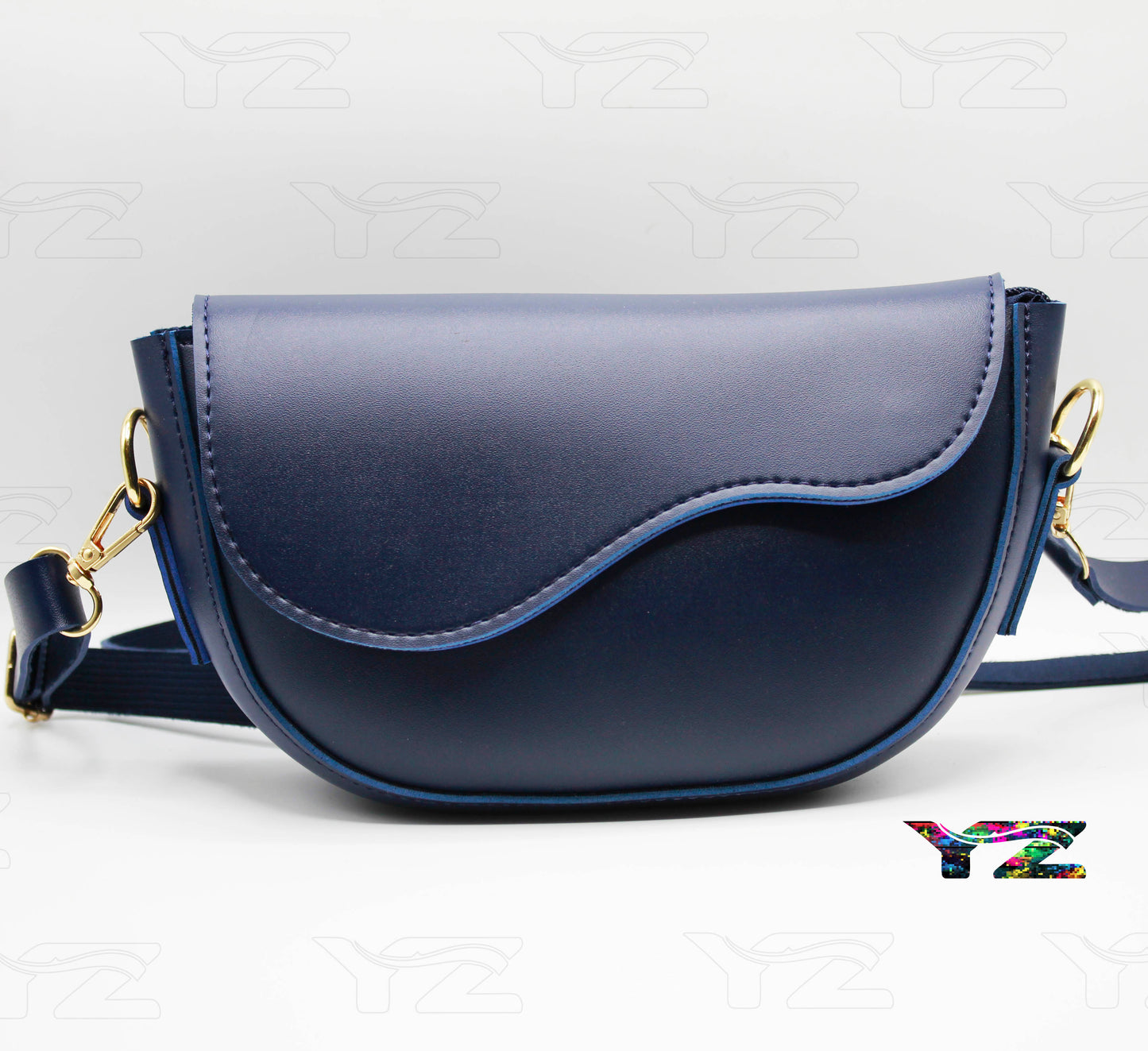 Trendy D-Shaped Shoulder Bag for Women – Mini Crossbody Purse