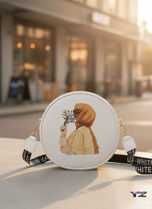 Hijab Crossbody bag Round shape 2 Compart