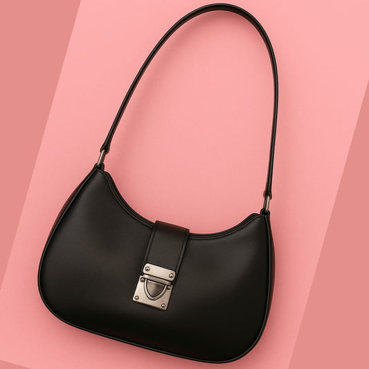 Trending Moon Shape Shoulder hand bag for girls Premium Quality Style Beautiful Bags For Girls Simplified Underarm Stick Bag Crossbody Bags
