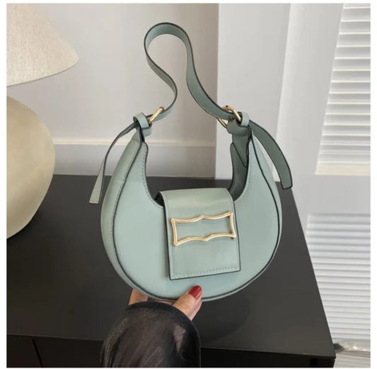Elegant Simple Handbag Stylish Underarm Women's Bag Trendy Shoulder Bag Quality Material Soft Polyester Hip Hop Style Bag